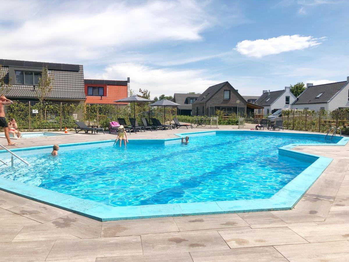 Chalet 516 Op Recreatiepark De Wielen سينت مارتن المظهر الخارجي الصورة