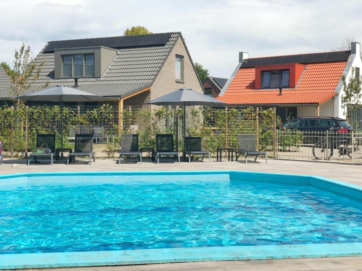 Chalet 516 Op Recreatiepark De Wielen سينت مارتن المظهر الخارجي الصورة