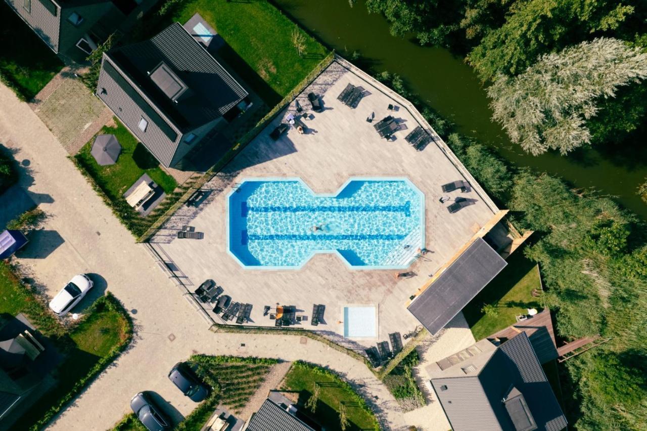 Chalet 516 Op Recreatiepark De Wielen سينت مارتن المظهر الخارجي الصورة